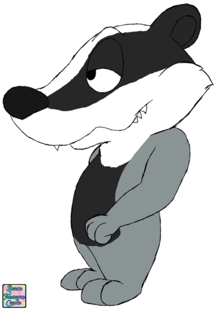 749x1067 Collection Of Free Badger Drawing Cartoon Download On Ui Ex