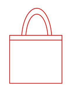 250x316 Drawing A Cartoon Bag