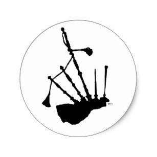 307x307 bagpipe stickers labels zazzle uk