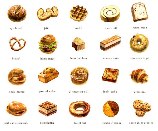 600x497 bakery menu graphic design bakery menu, food drawing