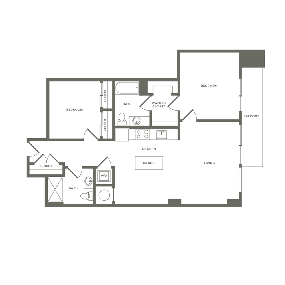 1000x1000 bed bath apartment in orlando fl modera central