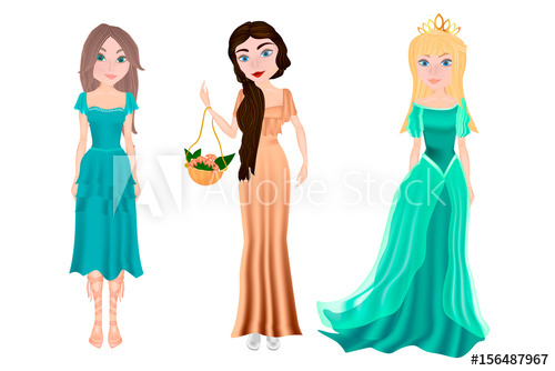 500x334 Illustration Of Beautiful Princess Go To The Ball High Quality