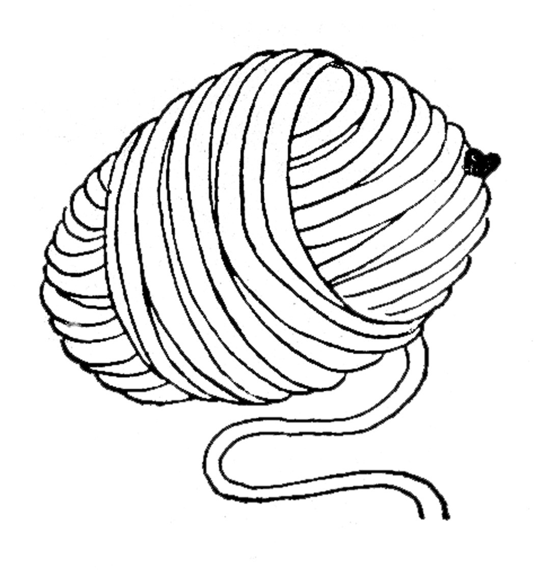 Ball Of Yarn Drawing