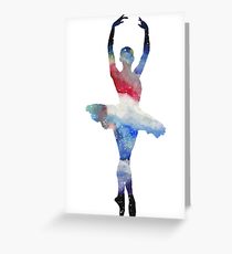 210x230 Ballerina Drawing Greeting Cards Redbubble