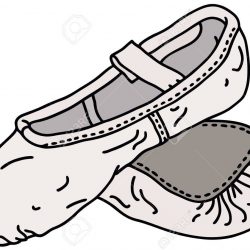 250x250 Ballet Shoes Cartoon Drawing Tutorial Ballerina Pointe Easy Soft