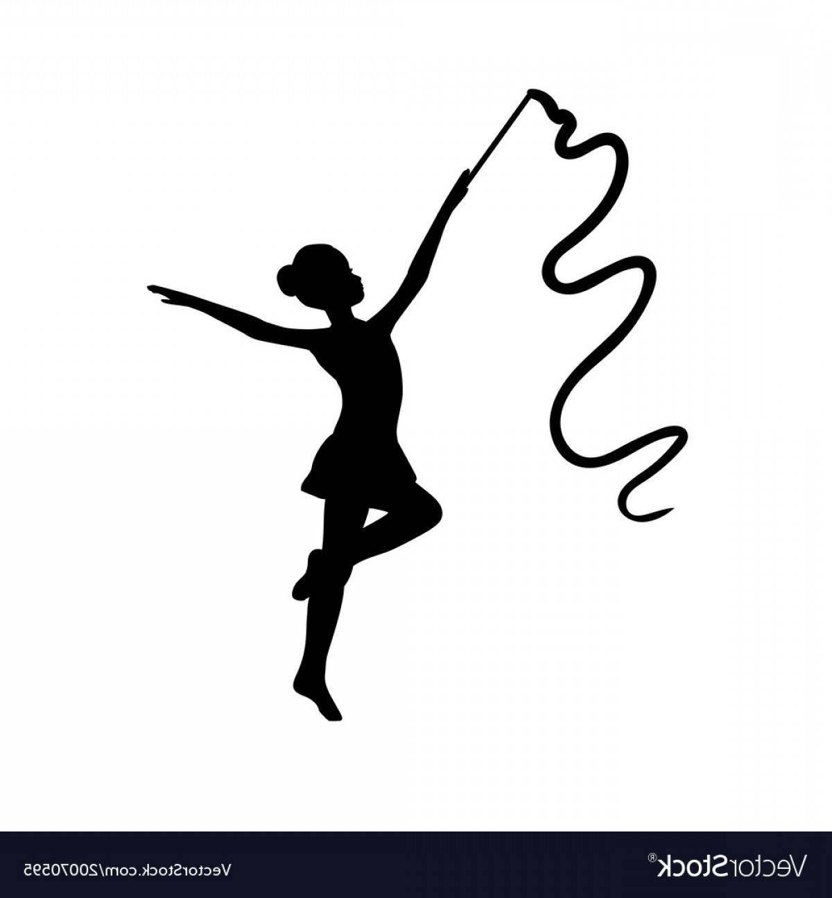1200x1296 Ballerina Ribbon Vector Soidergi