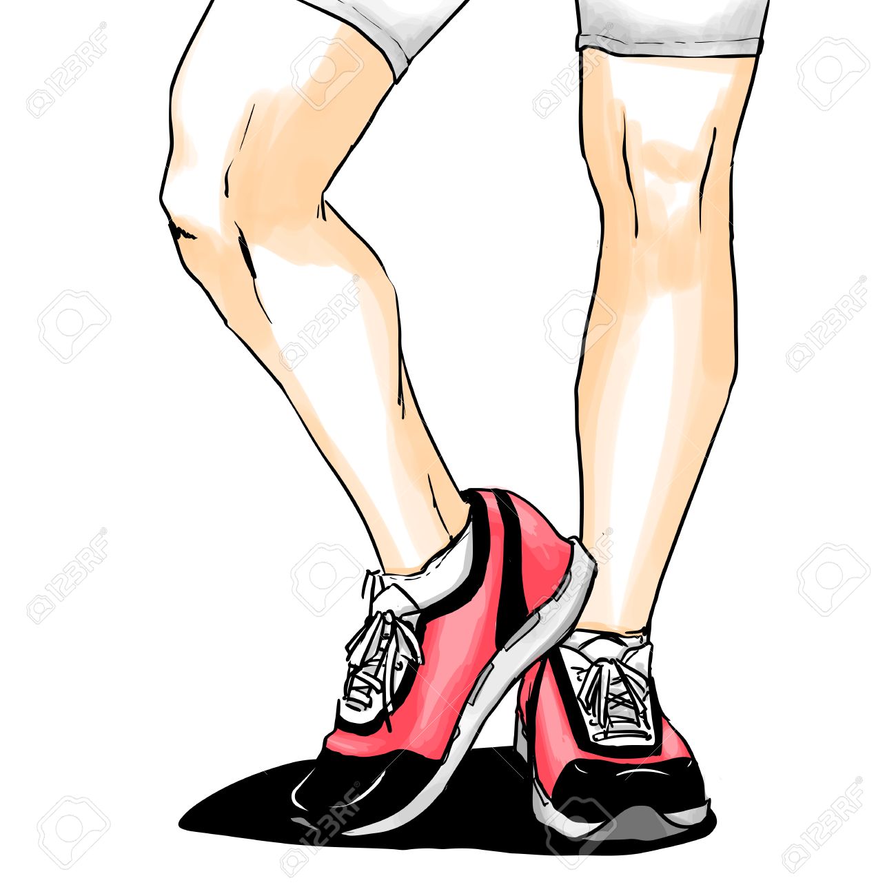 1300x1300 Huge Collection Of 'drawing Legs And Shoes' Download More Than