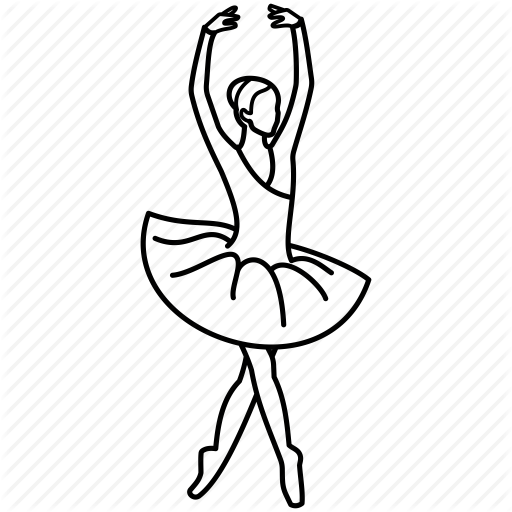 512x512 Collection Of Free Dancer Drawing Ballerina Download On Ui Ex