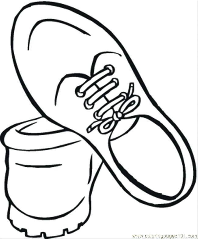 650x784 shoes coloring pages ballet shoe coloring pages of shoes