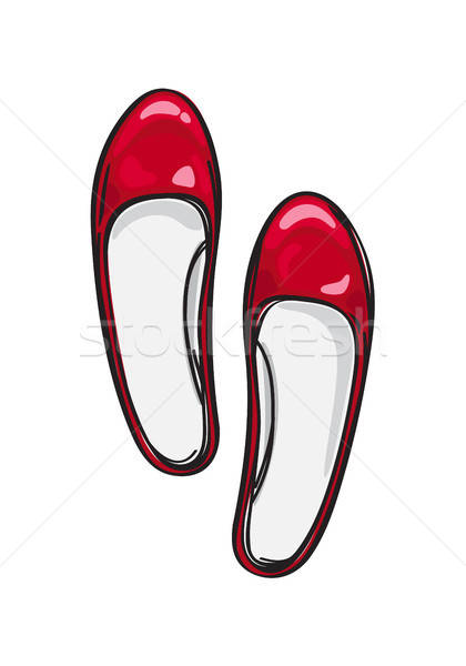 420x600 Ballerina Shoes Stock Vectors, Illustrations And Cliparts Stockfresh