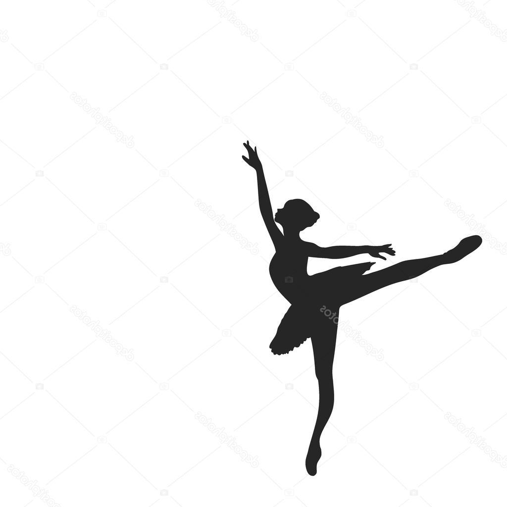 1024x1024 Best Hd Ballet Silhouette Vector Drawing Free Vector Art, Images