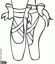 235x273 Ballet Slippers Coloring Sheet Beautiful Ballet Position Des Pieds