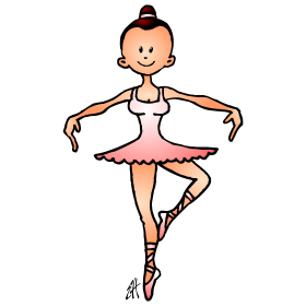 280x280 Ballerina Full Color