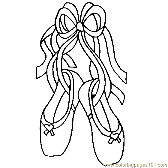 560x560 Ballet Shoes Cartoon