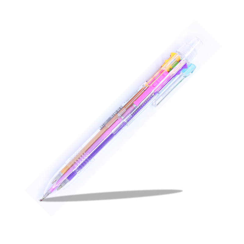 800x800 Baile Baile Bl Six Color Oil Ballpoint Pen Drawing Notes Student