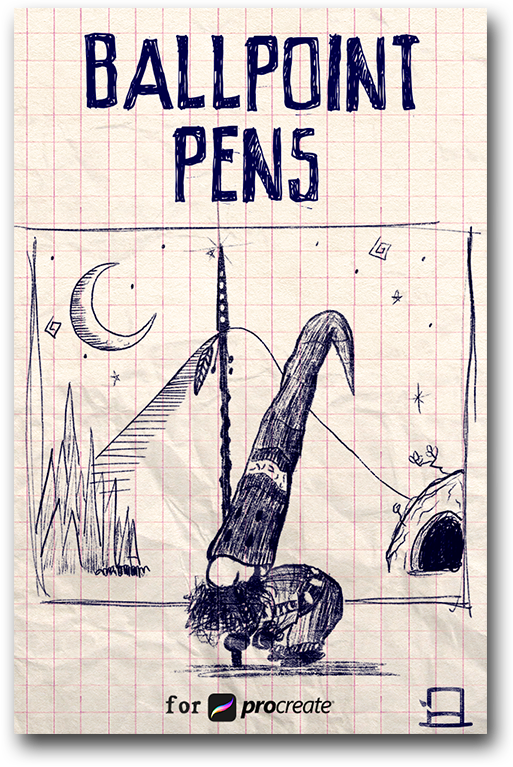 513x767 Ballpoint Pens Tip Top Brushes