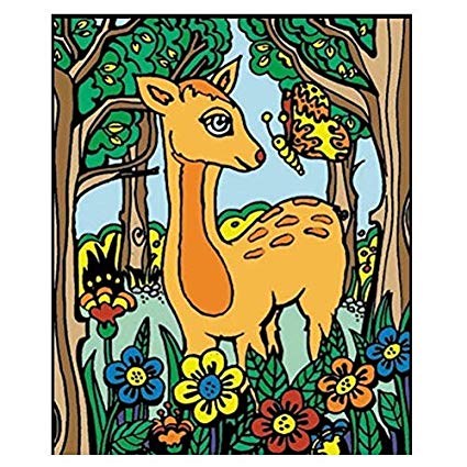 425x425 Colorvelvet X Cm Bambi Drawing Colouring System