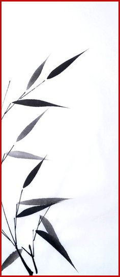 236x545 bamboo drawing best sumi e bamboo images