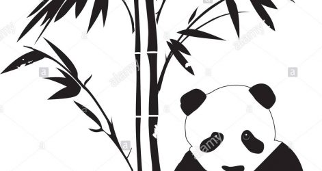 471x250 Bamboo Tree Cad Drawing Digital Charcoal Bridge Easy House Cartoon