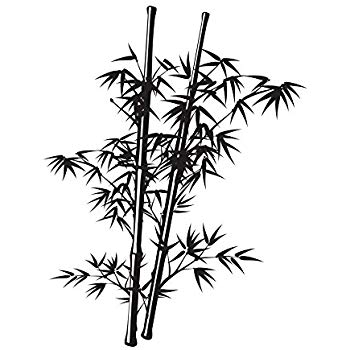 350x350 Stickerbrand Chinese Bamboo Wall Decal Tree Tall