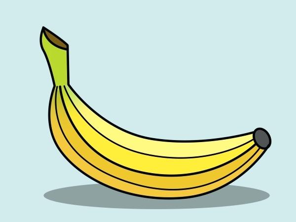 600x450 draw banana draw banana steps with pencil drawing banana tree