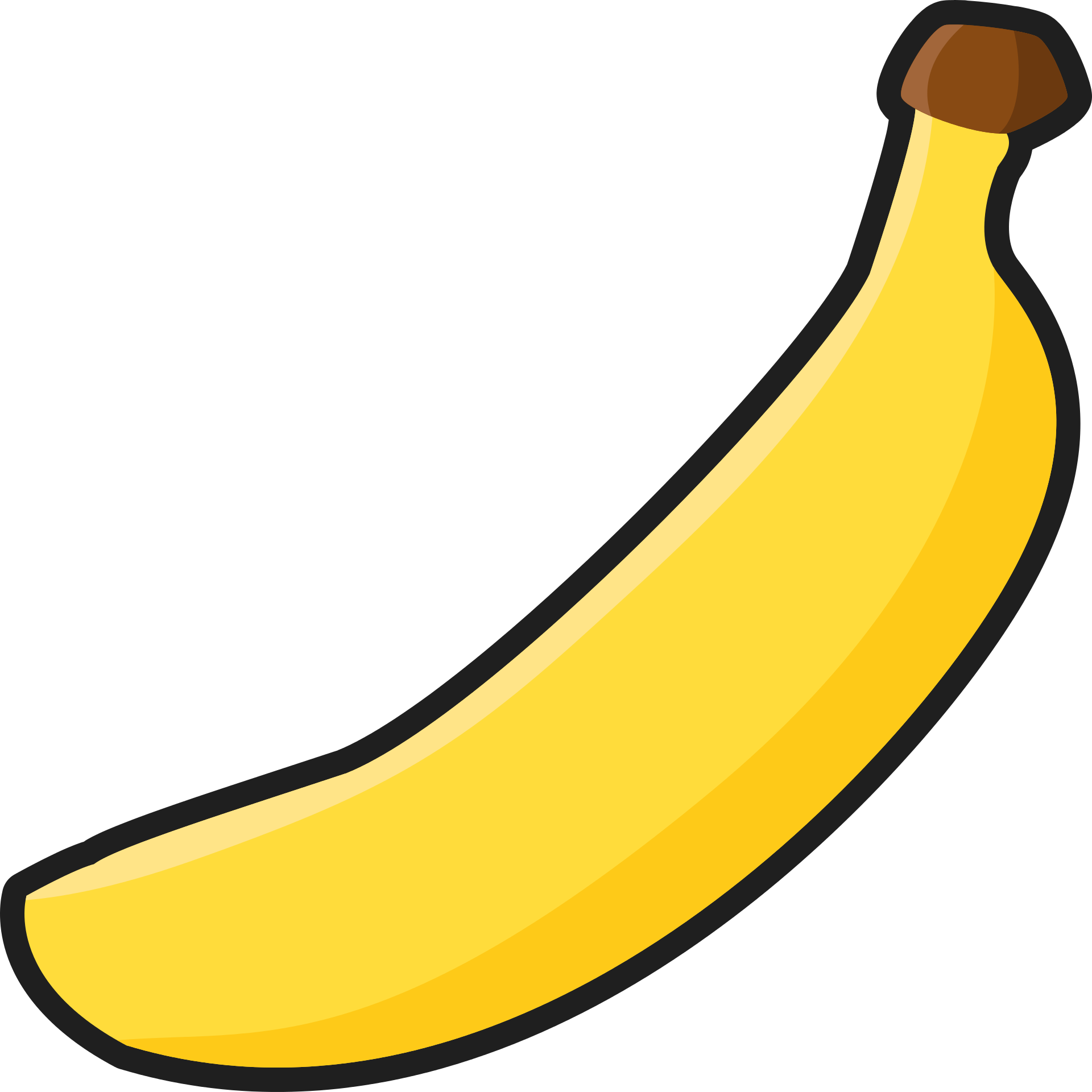 1920x1920 Drawing Of A Banana Free Image