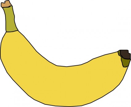 425x349 Banana Clip Art Free Vector In Open Office Drawing