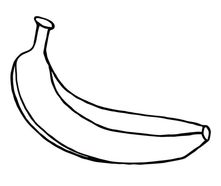 900x756 Drawing Of Banana Banana Drawing Clip Art Cartoon Pictures
