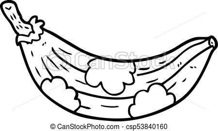450x271 Line Drawing Of A Old Banana Going Brown