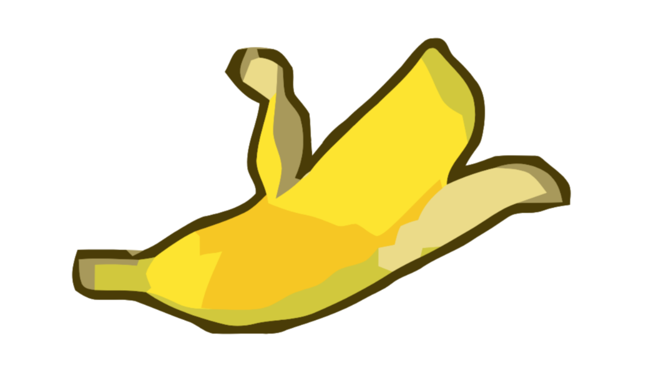1264x750 Banana Peel Yellow Drawing Cc0