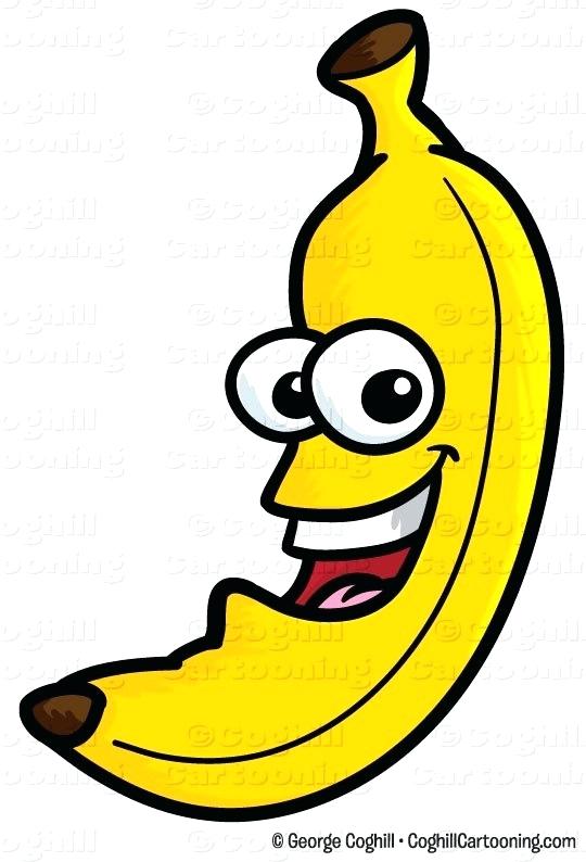 540x794 How To Draw A Cartoon Banana Draw Cartoon Banana