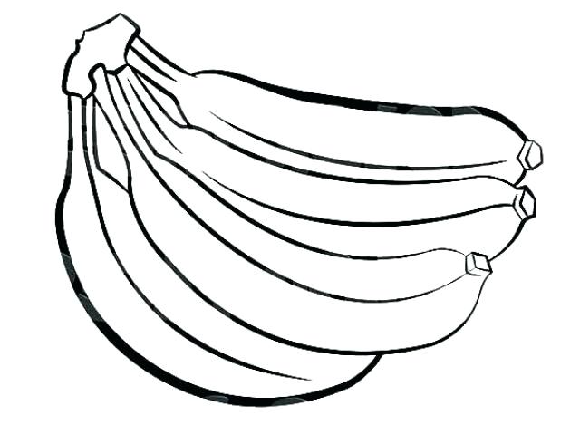 640x480 Banana Tree Colouring Pages Coloring For Preschoolers Minions Free