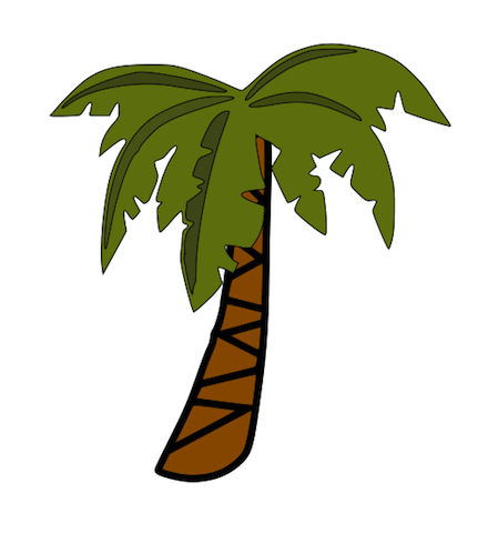 431x480 Clip Art Banana Tree