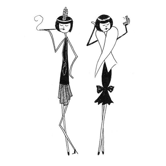 570x570 How To Draw A Flapper