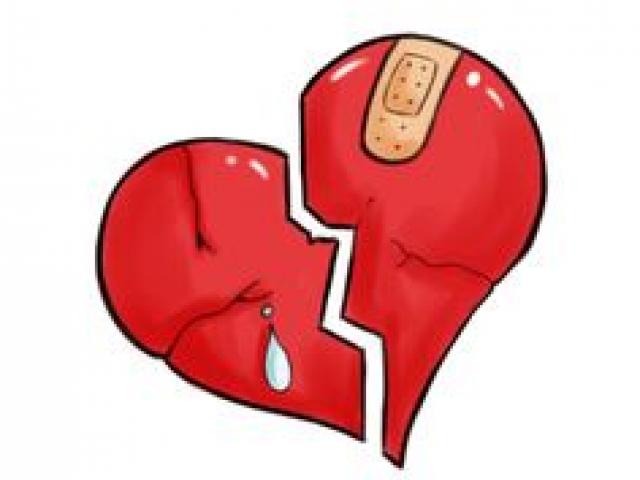 640x480 Drawn Broken Heart Bandaid Drawing