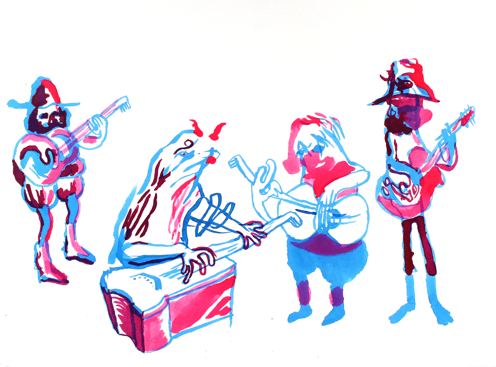 1000x741 Ink Drawings Mike Studio