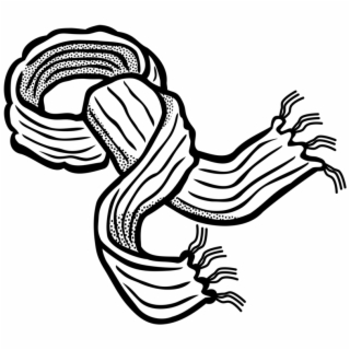 320x320 Hd Jaquard Bandana Scarf Blackwhite