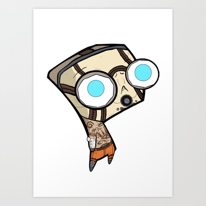 700x700 Borderlands Bandit Gir Art Print