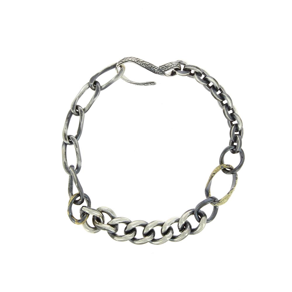 1000x1000 rusty thought bracelets two gold links men's bangles mad lords