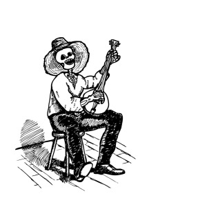 300x300 Banjo Drawing