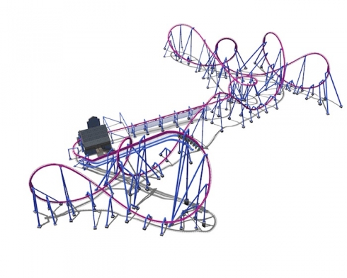 490x392 Preview Banshee Roller Coaster