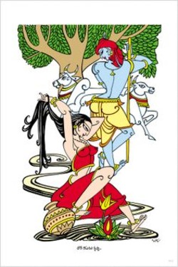 250x375 bapu ramana paintings