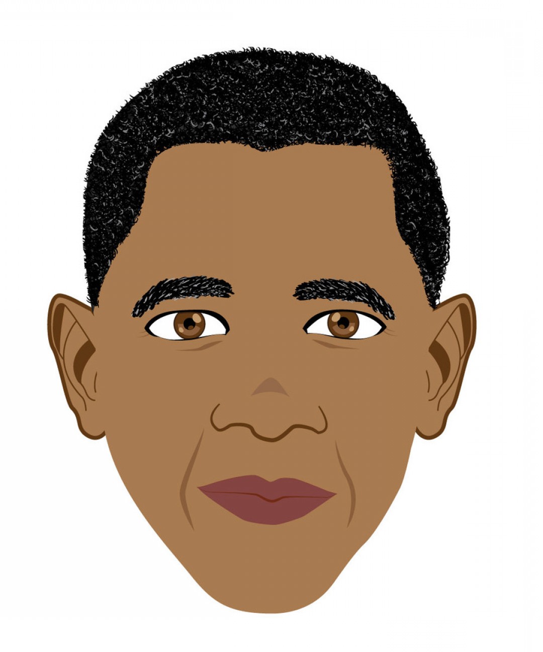 1080x1296 Vector Barack Obama Head Byentry Soidergi
