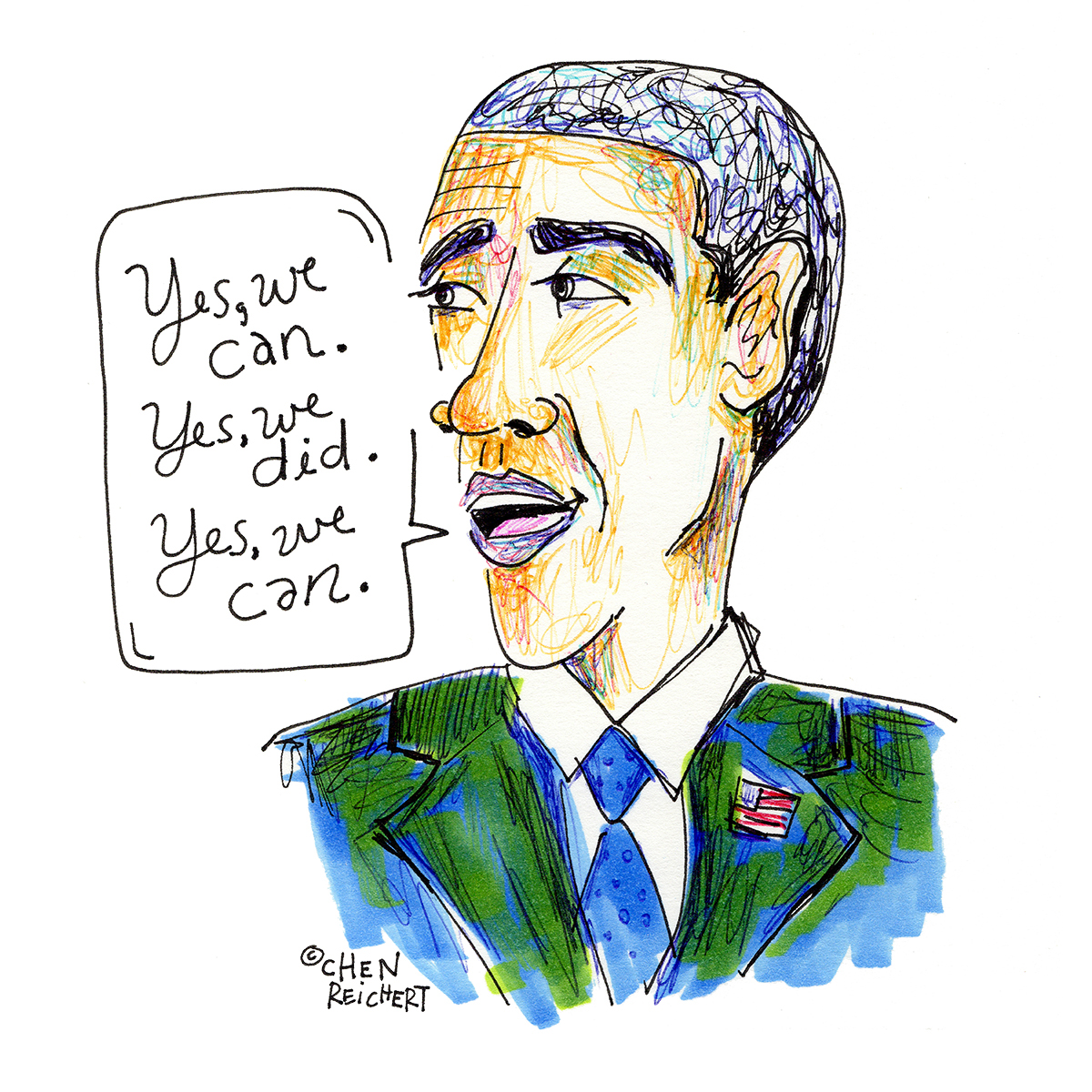 1200x1200 Yes We Can Yes We Did Yes We Can