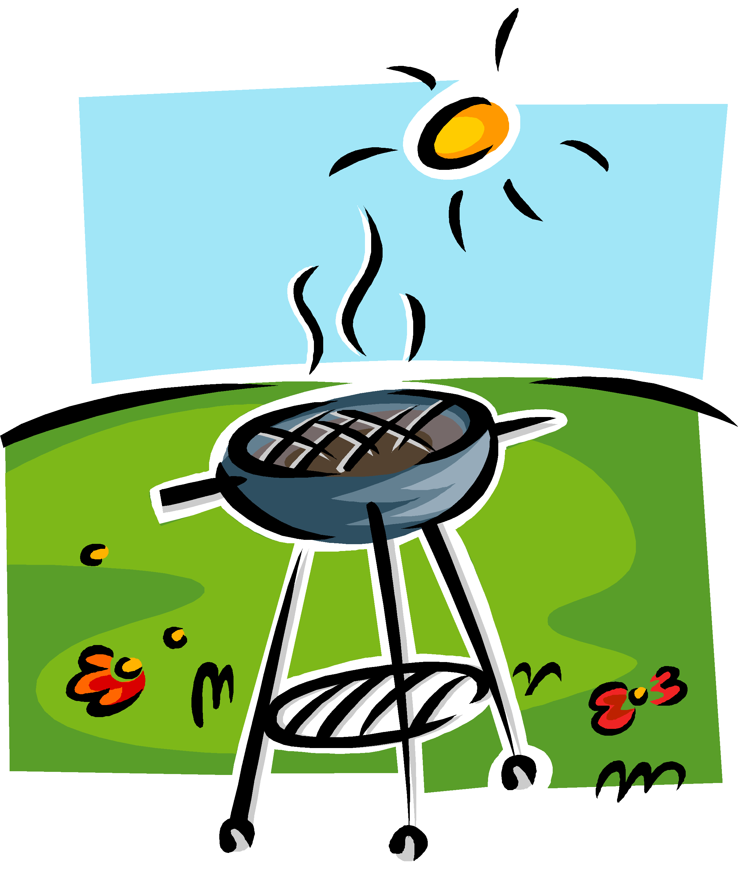 Barbecue Drawing