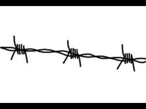 480x360 How To Draw Barbed Wire