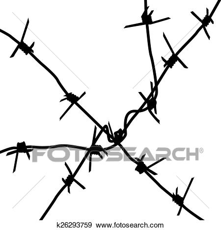 450x470 Barbed Wire Clip