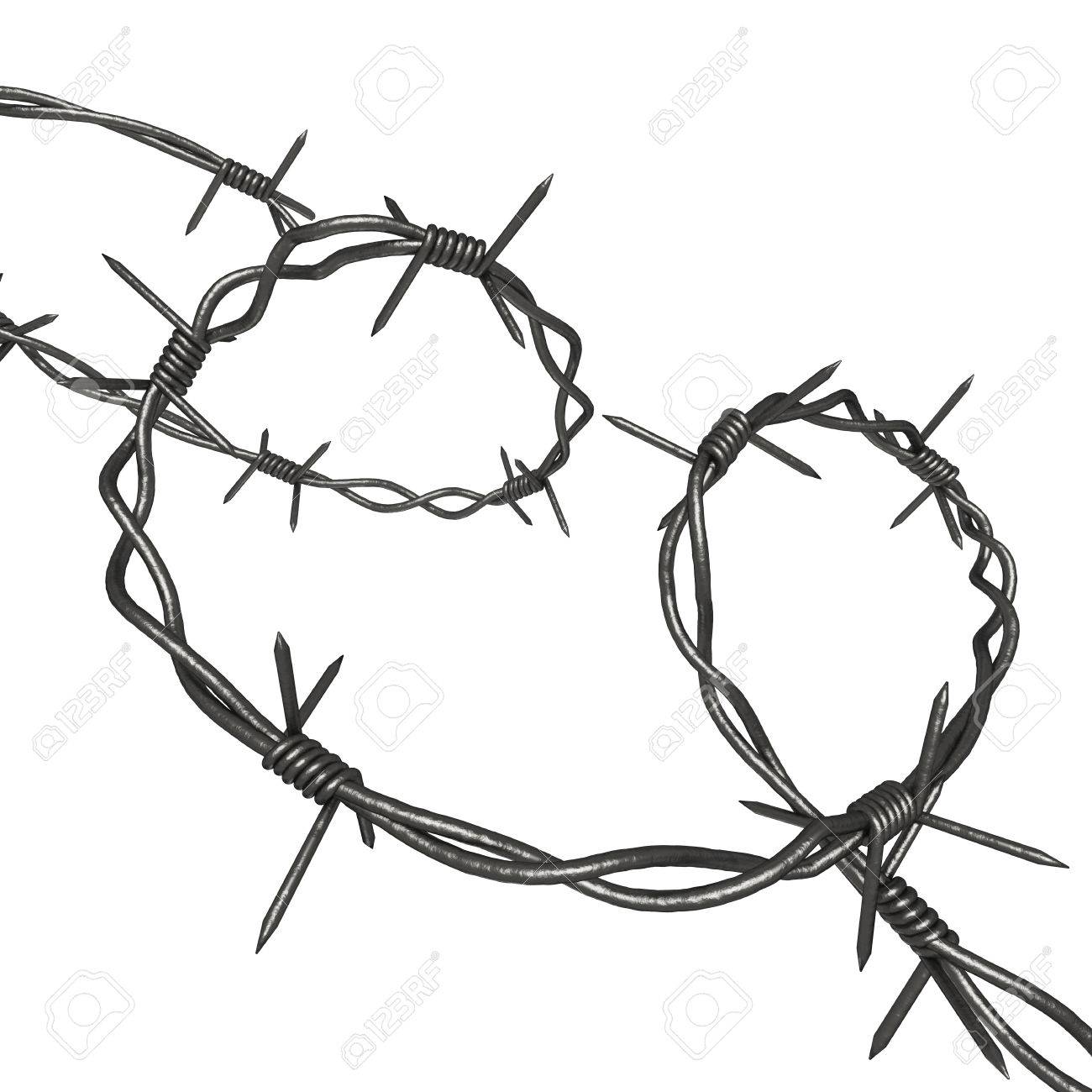 1300x1300 Barbed Wire Clipart Drawing