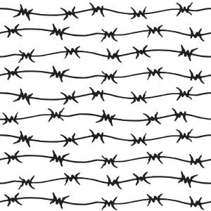 300x300 D Barbed Wire Fencing Design Elements Soidergi
