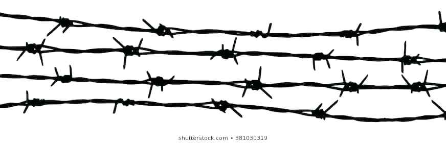 872x280 Barb Wire Fence